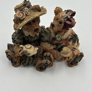 Boyds Bears & Friends Collection Style #2277 Emma And Bailey Afternoon Tea 1995
